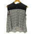 タラジャーモン TARA JARMON シアーショルダーフラワーブラウス レディース M