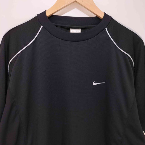 ナイキ NIKE 00s ワンポイントスウッシュ刺繍S/S Tシャツ メンズ XL
