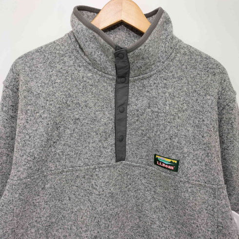 エルエルビーン L.L.Bean SLGHTLY FITTEDハーフスナップフリースプルオーバージャケット メンズ L