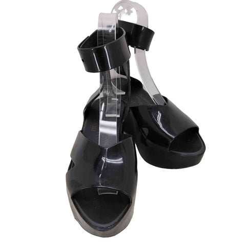 ヴィヴィアンウエストウッド アングロマニア Vivienne Westwood ANGLOMANIA ロッキンホース ウェッジソール エナメルパンプス レディース JPN:24