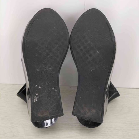 ヴィヴィアンウエストウッド アングロマニア Vivienne Westwood ANGLOMANIA ロッキンホース ウェッジソール エナメルパンプス レディース JPN:24