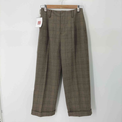 レディラックルカ LADY LUCK LUCA レーヨン混 チェックテーラード セットアップ レディース