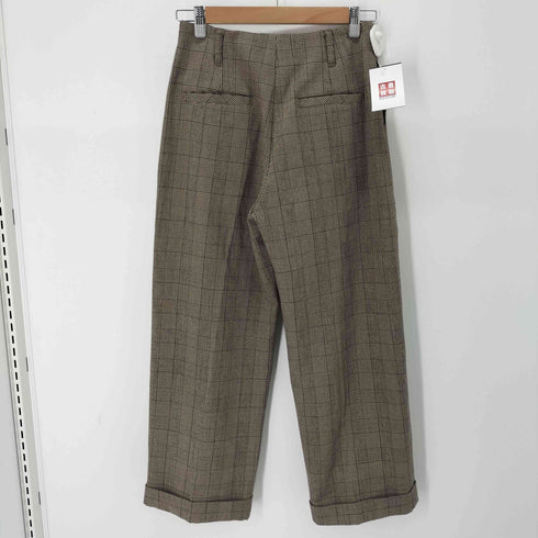 レディラックルカ LADY LUCK LUCA レーヨン混 チェックテーラード セットアップ レディース