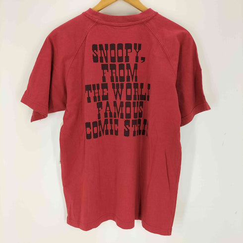 ピーナッツ PEANUTS 90~00s ラグラン キャラクター Tシャツ メンズ JPN:M