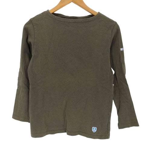 オーチバル ORCIVAL フランス製 ボートネックTシャツ レディース 2