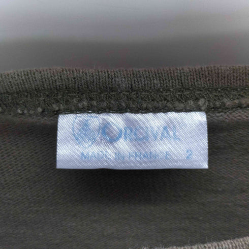 オーチバル ORCIVAL フランス製 ボートネックTシャツ レディース 2