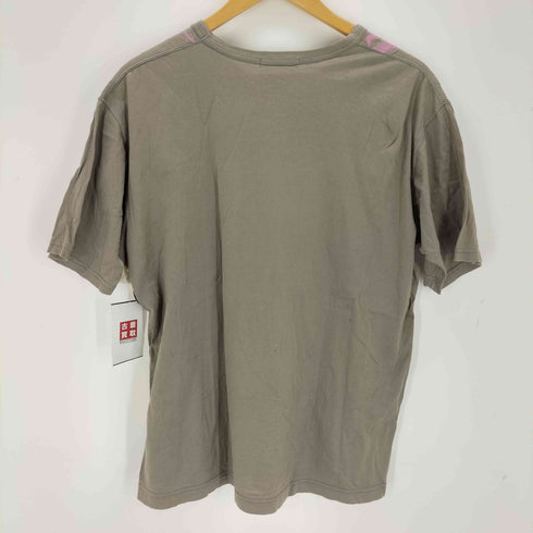 イッセイミヤケ ISSEY MIYAKE 90-00s 黒タグ プリントS/Sカットソー メンズ JPN:4
