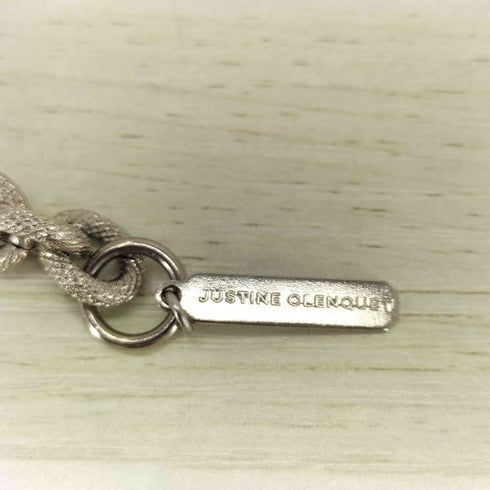 JUSTINE CLENQUET チェーンデザインシルバーネックレス ピアス メンズ