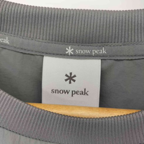 スノーピーク Snow Peak Thin-tech Woven Short Sleeve T メンズ import:L