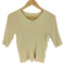 センスオブプレイス SENSE OF PLACE 25SS Vネック セーター レディース ONE SIZE