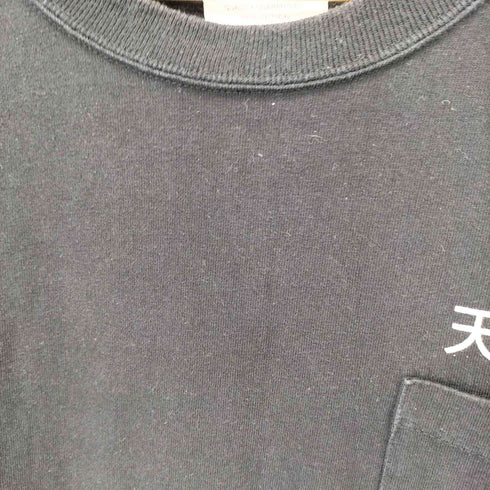 ワコマリア WACKO MARIA 天国東京刺繍 USA製 ボディ ポケット クルーネック Tシャツ メンズ JPN:S
