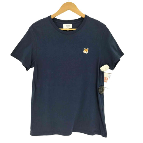 メゾンキツネ MAISON KITSUNE 25SS FOX HEAD PATCH REGULAR TEE SHIRT フォックス ヘッド パッチ レギュラー Tシャツ メンズ import:L