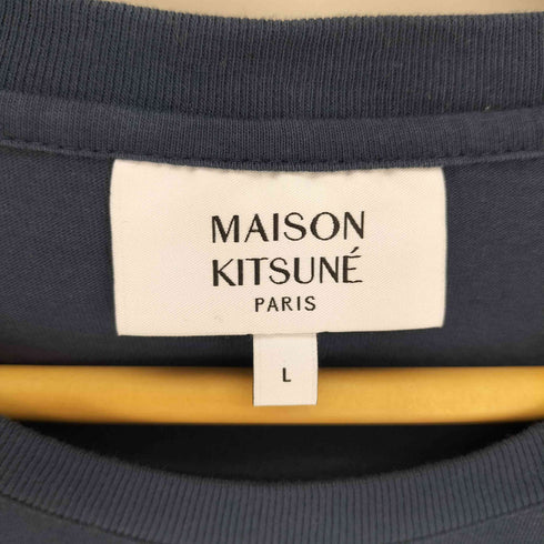 メゾンキツネ MAISON KITSUNE 25SS FOX HEAD PATCH REGULAR TEE SHIRT フォックス ヘッド パッチ レギュラー Tシャツ メンズ import:L