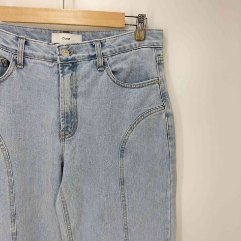 DUNST Deconstructed Jeans デコンストラクテッド ジーンズ ジップフライ デニム パンツ 韓国 メンズ