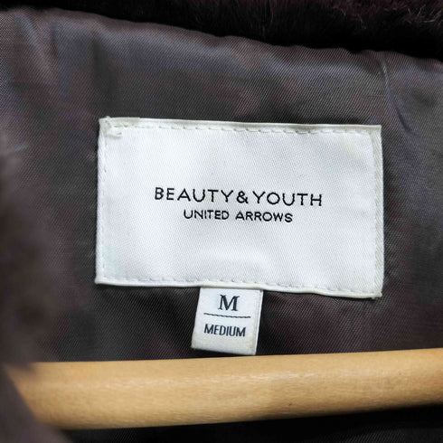 ビューティーアンドユースユナイテッドアローズ BEAUTY & YOUTH UNITED ARROWS フェイクファージップブルゾン レディース JPN:M