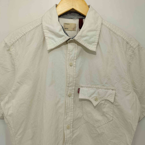 リーバイス Levis redloop ステッチデザイン S/S オーバーサイズシャツ メンズ import:L