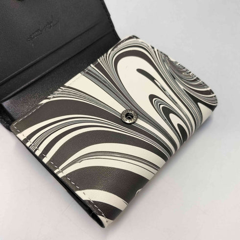ディスコードヨウジヤマモト discord Yohji Yamamoto 25SS COMPACT MARBLE PATTERN WALLET コンパクト マーブル パターン ウォレット メンズ