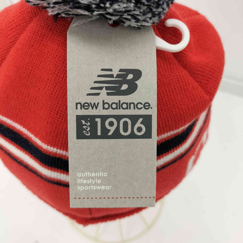 ニューバランス NEW BALANCE JACL6899 KNIT CAP ボンボン レディース ONE SIZE