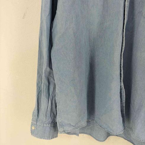 ギャップ Gap OLD 香港製 デカタグ シャンブレーシャツ メンズ import:XXL