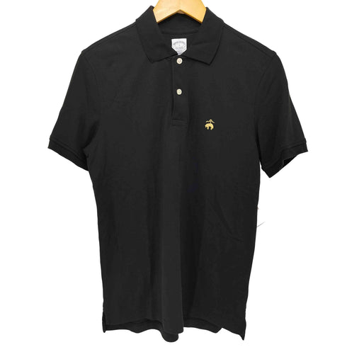 ブルックスブラザーズ BROOKS BROTHERS SLIM FIT ロゴ刺繍 S/S ポロシャツ メンズ import:S