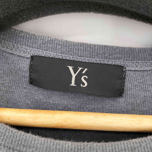 ワイズ Ys 切替 ワッフルカットソー メンズ JPN:2