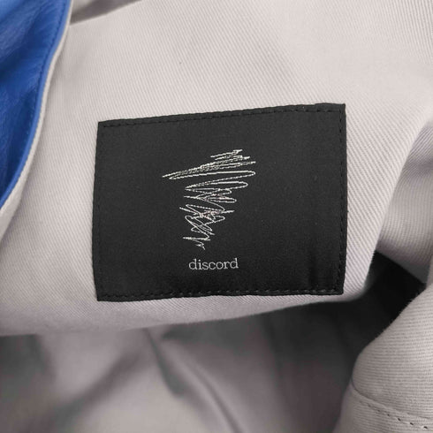 ディスコードヨウジヤマモト discord Yohji Yamamoto 25SS INFINITE S インフィニット カウレザー トートバッグ メンズ