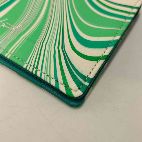 ディスコードヨウジヤマモト discord Yohji Yamamoto 25SS MARBLE PATTERN CARD CASE コンパクト マーブル パターン カード ケース パス ケース メンズ