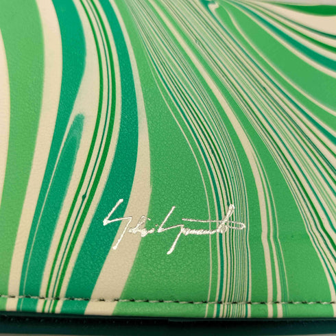ディスコードヨウジヤマモト discord Yohji Yamamoto 25SS MARBLE PATTERN CARD CASE コンパクト マーブル パターン カード ケース パス ケース メンズ