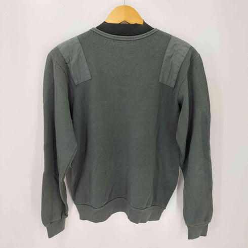 ハーフボタン ショルダーパッチ カットソー メンズ import:M