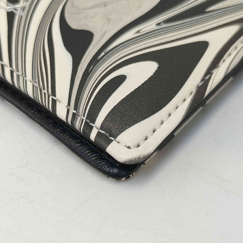 ディスコードヨウジヤマモト discord Yohji Yamamoto 25SS MARBLE PATTERN CARD CASE コンパクト マーブル パターン カード ケース パス ケース メンズ