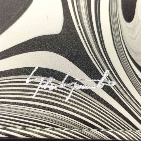 ディスコードヨウジヤマモト discord Yohji Yamamoto 25SS MARBLE PATTERN CARD CASE コンパクト マーブル パターン カード ケース パス ケース メンズ