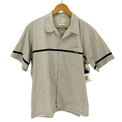 ステューシー Stussy 00S インド製 ATUTHENTIC フロントライン オープンカラーシャツ メンズ import:M