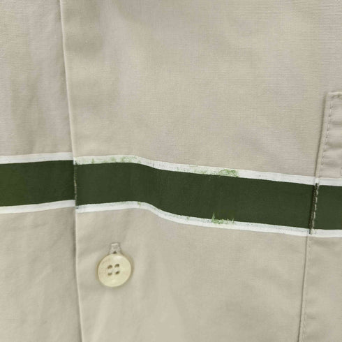 ステューシー Stussy 00S インド製 ATUTHENTIC フロントライン オープンカラーシャツ メンズ import:M