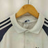 アディダス adidas 80S USA製 ラグラン トレフォイルロゴ刺繍 ポロシャツ メンズ import:L