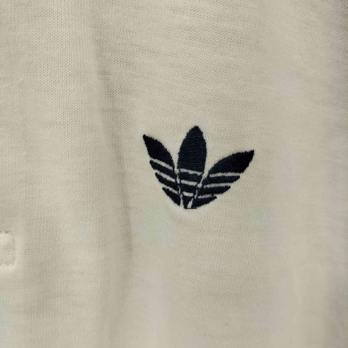 アディダス adidas 80S USA製 ラグラン トレフォイルロゴ刺繍 ポロシャツ メンズ import:L
