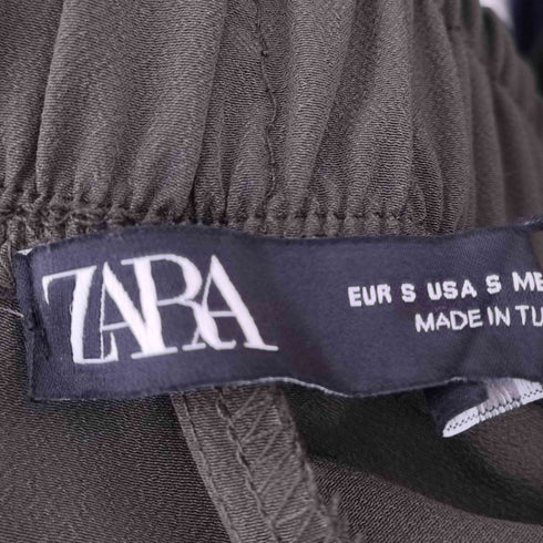 ザラ ZARA ウエストゴムカーゴパンツ レディース S