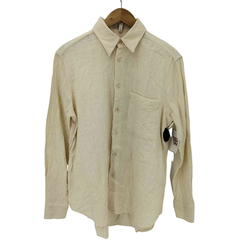 SUNFLOWER ACE textured shirt メンズ import:XS