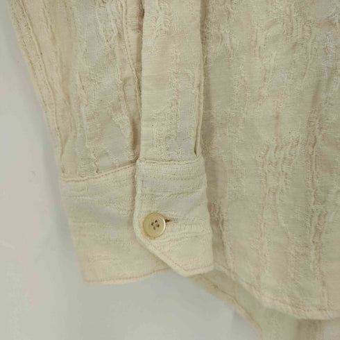 SUNFLOWER ACE textured shirt メンズ import:XS
