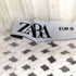 ザラ ZARA クロシェシェニール ニット レディース US S