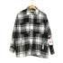 ザラ ZARA ITALIAN FABRIC チェックシャツジャケット メンズ import:S