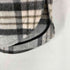 ザラ ZARA オーバーサイズチェックシャツジャケット メンズ import:XS