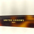 ユナイテッドアローズ UNITED ARROWS 別注 ウェリントン型 メガネ メンズ
