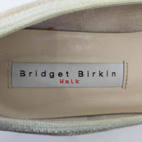 bridget birkin walk イヤビジューリボンウォーキングバレエパンプス レディース JPN:23.5