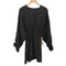 ザラ ZARA VOLUMINOUS SATIN-EFFECT DRESS ボリューム スリーブ ワンピース レディース import:S