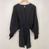 ザラ ZARA VOLUMINOUS SATIN-EFFECT DRESS ボリューム スリーブ ワンピース レディース import:S