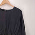 ザラ ZARA VOLUMINOUS SATIN-EFFECT DRESS ボリューム スリーブ ワンピース レディース import:S