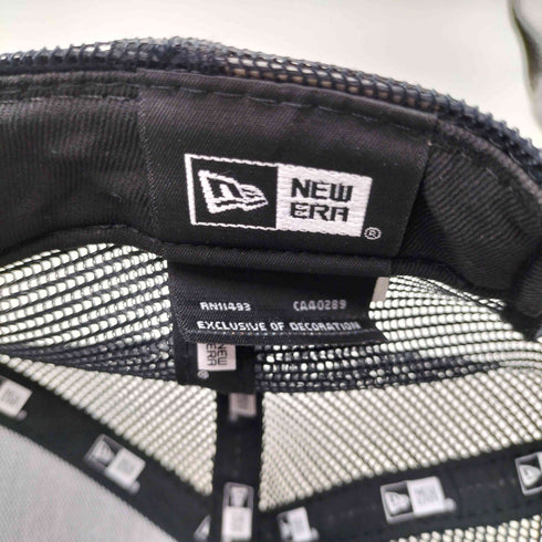 ニューエラ NEW ERA 9FORTY A-Frame トラッカー 野球 3D ロゴ 刺繍 メッシュ キャップ メンズ
