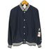 チャンピオン Champion 目あり スナップボタン スタジャン ブルゾン ジャケット メンズ import:L