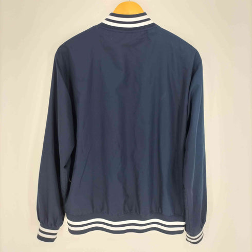 チャンピオン Champion 目あり スナップボタン スタジャン ブルゾン ジャケット メンズ import:L