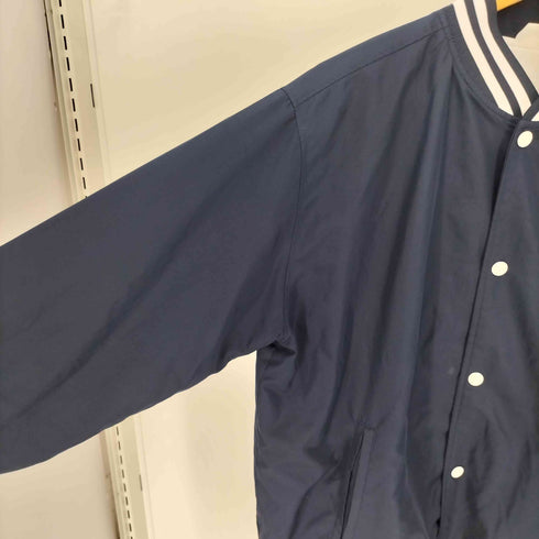 チャンピオン Champion 目あり スナップボタン スタジャン ブルゾン ジャケット メンズ import:L